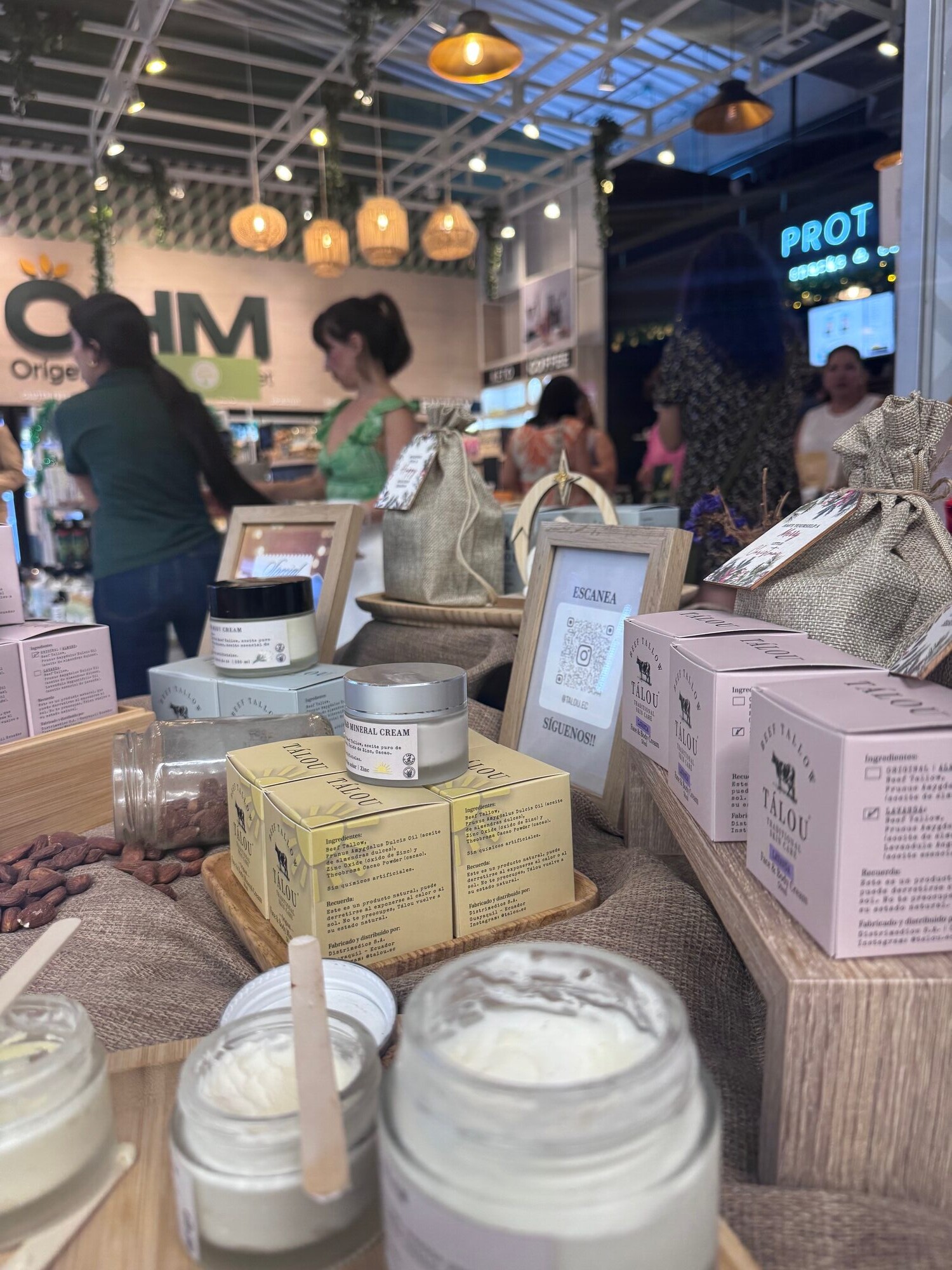 Stand de Tálou en feria