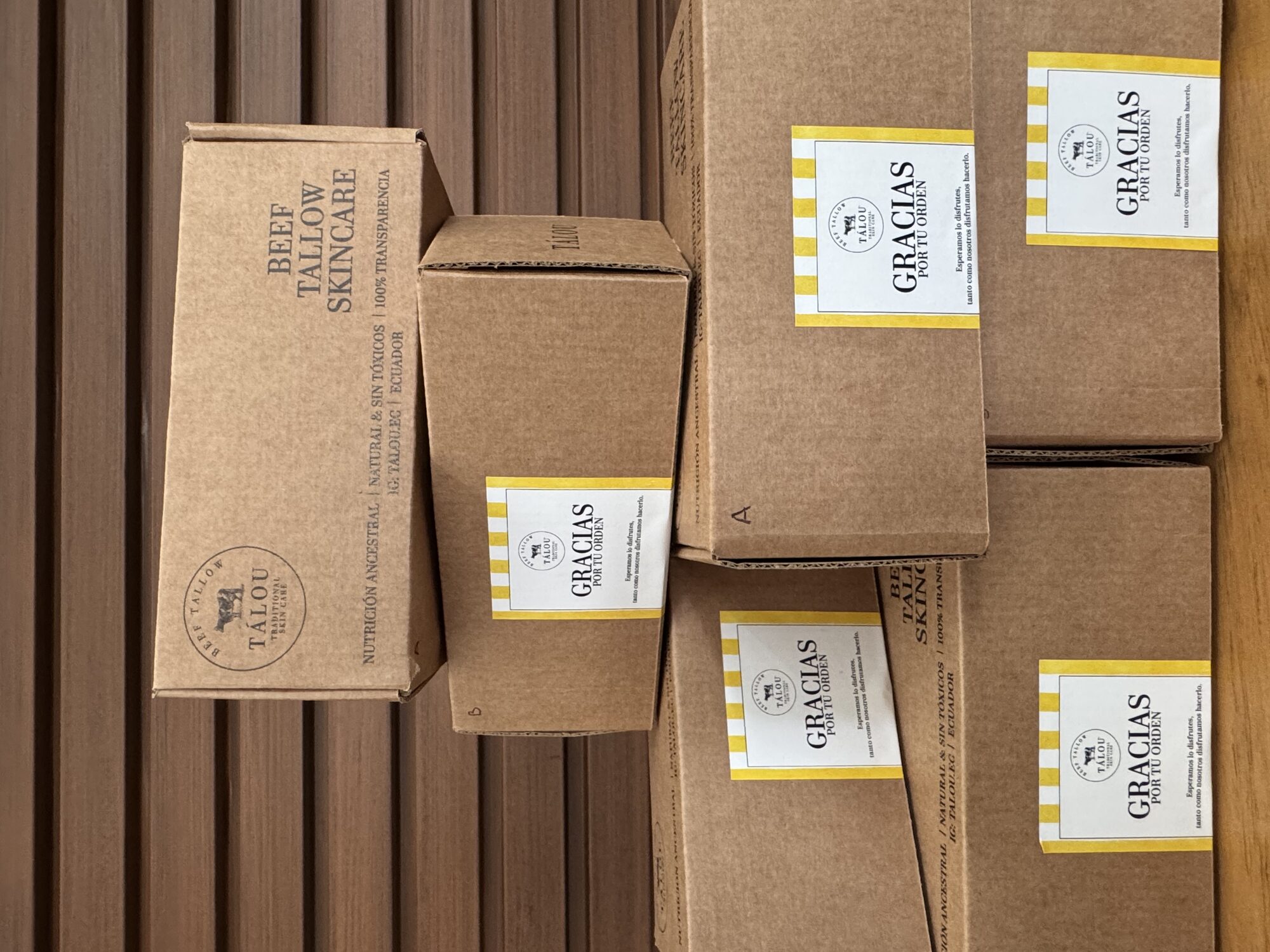 Packaging de envío kraft