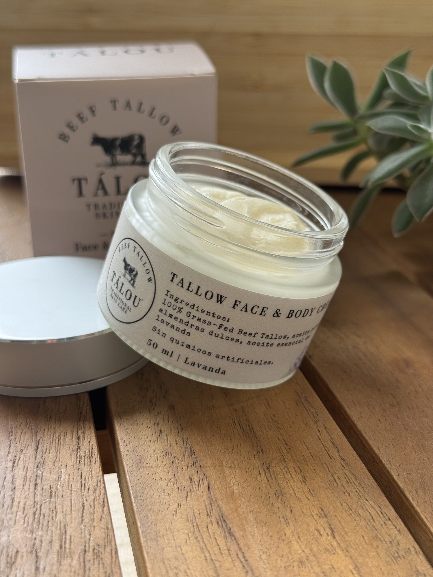 Tálou Tallow Face Cream - Lavanda