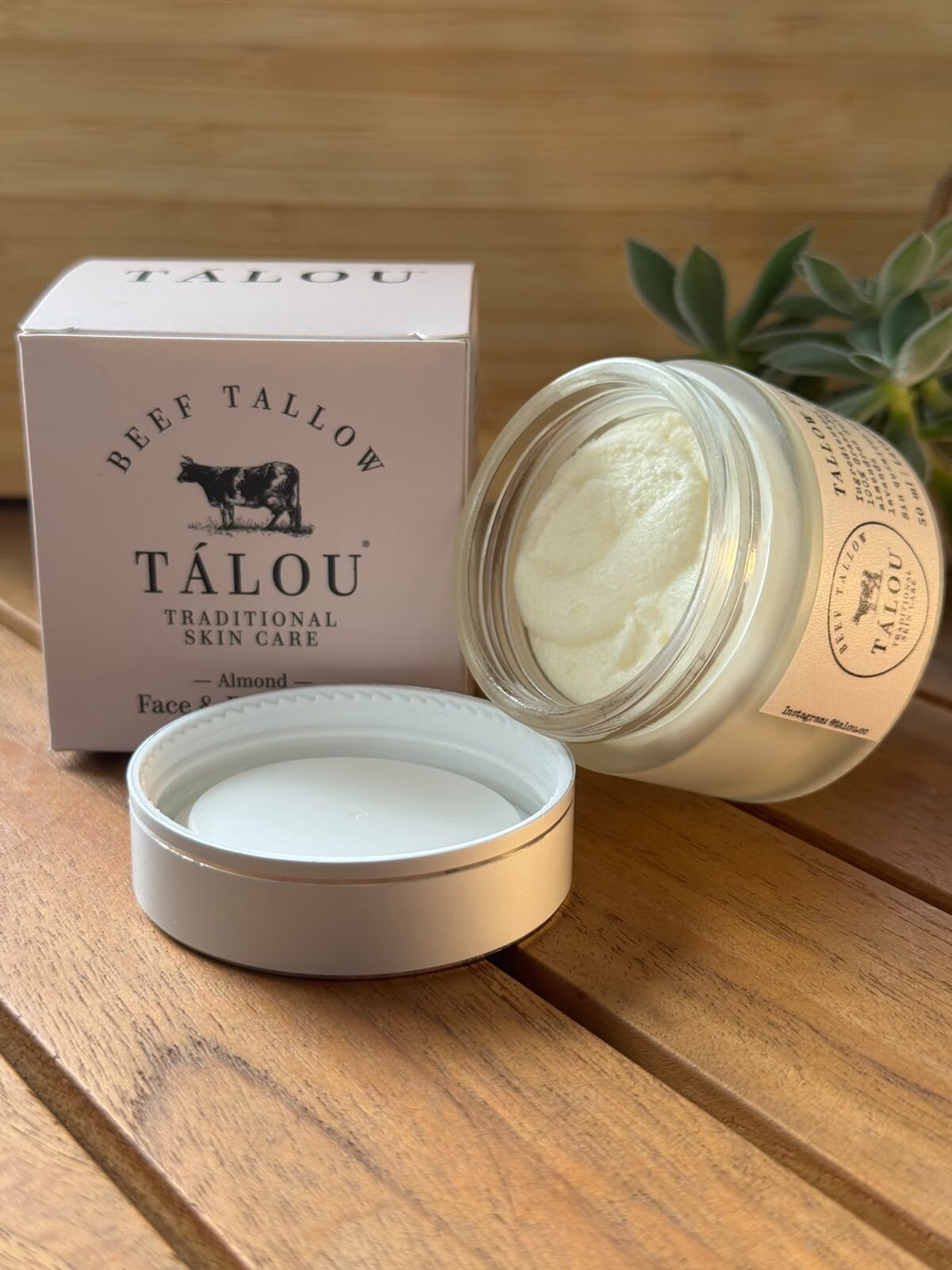 Tálou Tallow Face Cream - Almendras